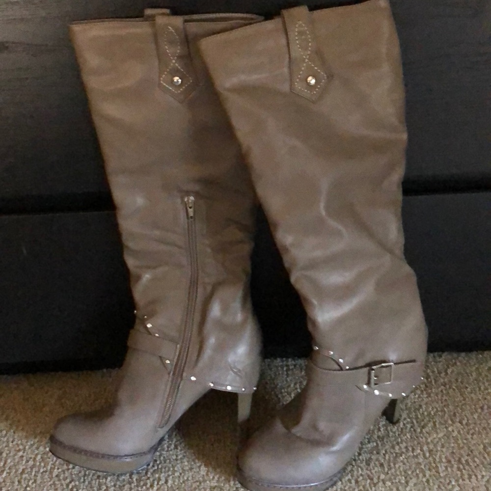Knee high boots